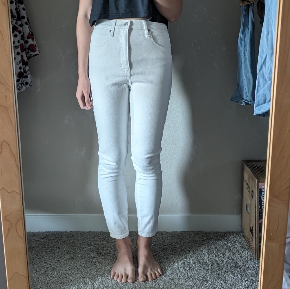 NWT Abercrombie Ultra High Rise Super Skinny Ankle